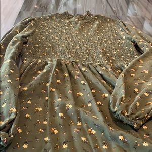 Wild Fable Floral Tunic/Mini Dress